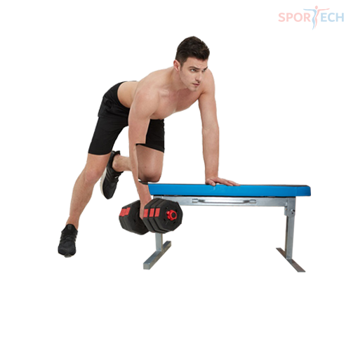 SPORTECH-Mini-Bench-press-silver-blue-with-young-man-exercise.png