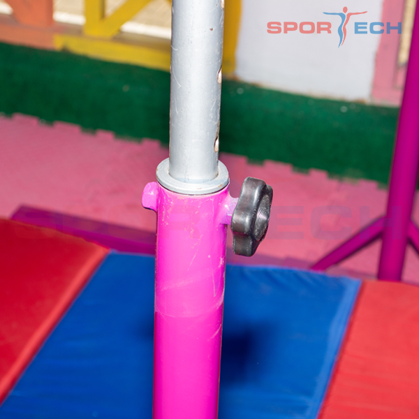 SPORTECH gymnastics pink bar by side lock bar